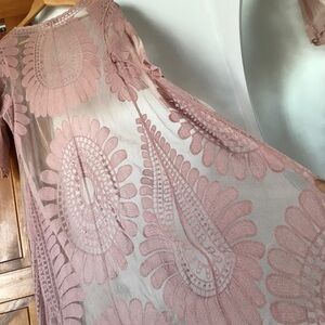 NWOT Rebellion Again Lace Cardigan/Kimono Size S
